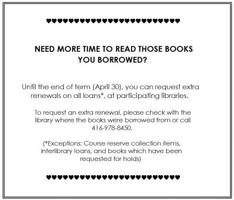 Screenshot of Extra Renewal Flyer