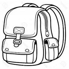 school bag clip art