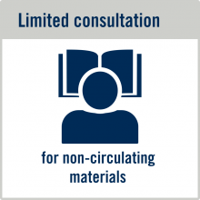 Icon for Limited Consultation Service for non-circulating materials