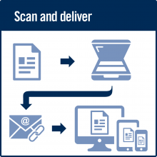 University of Toronto Libraries icon for Scan and Deliver Service